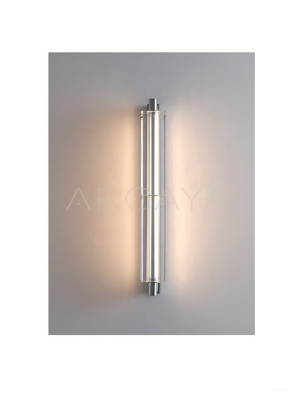 Rectangular Crystal Column Wall Light 80600 - scene