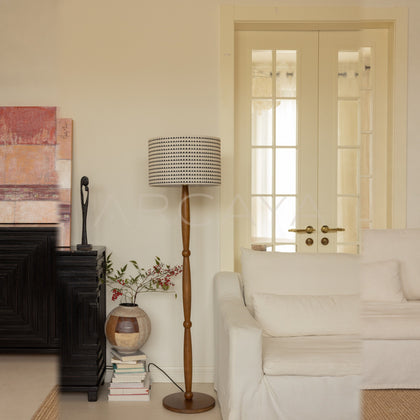 Mid Century Floor Lamp - scene
