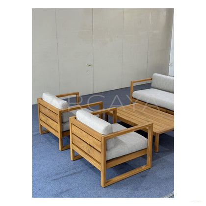 Modern Outdoor Sofa - scene