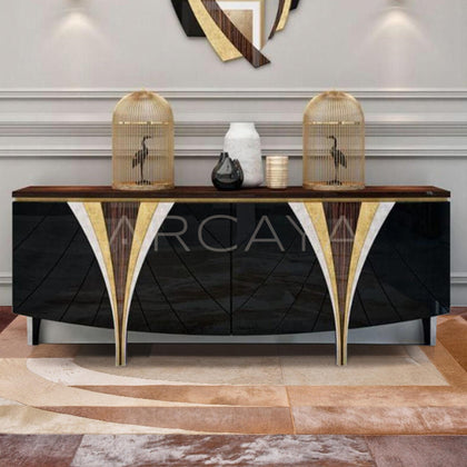 Natural Cowhide Texture Rug - scene