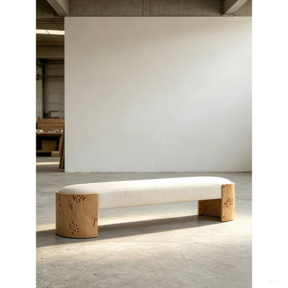 Mad Burl Bench - scene