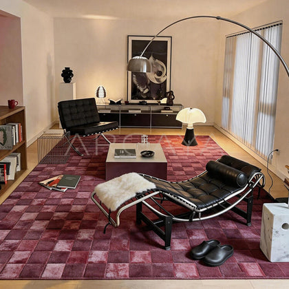 Red Accent Rug - scene