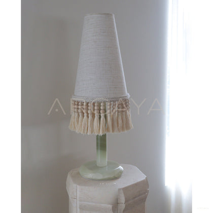 Aston Woven Shadow Lamp — Table Lighting - scene