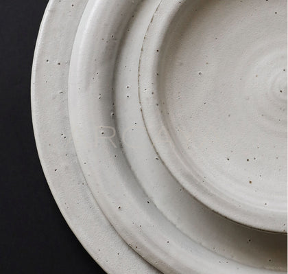 Amu Collab Ceramic Round Dinner Plate - scene