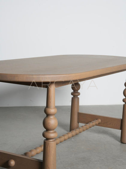 Custom Color Oval Long Table - detail