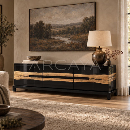 Bora Old Money Style Tv Stand - scene