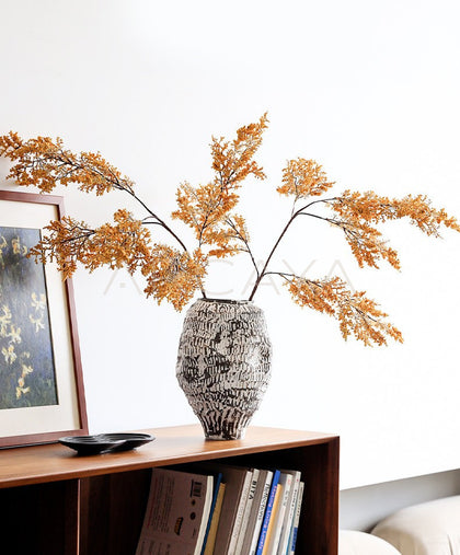 Rime Frost Artificial Flower Arrangement - scene