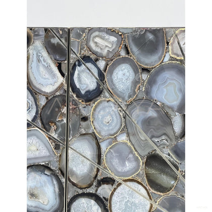Agate Stone Display Sideboard - scene