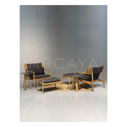 Archi Outdoor Lounge Chair - scene