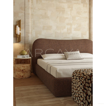Statement Fabric Bed - scene
