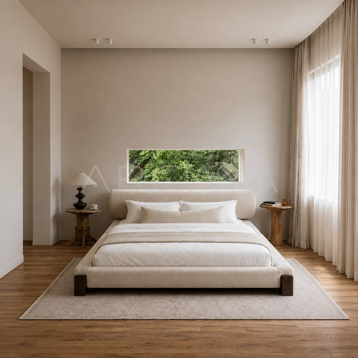 Cedric Wood Bed - main