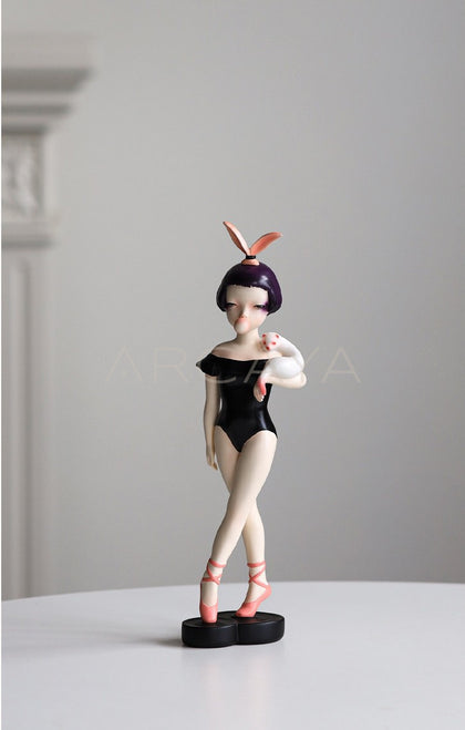 Hard Candy Black Swan Sculpture - scene