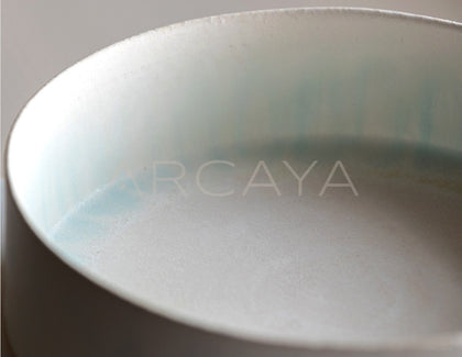 Dadan Mist Blue Ceramic Vessel - scene