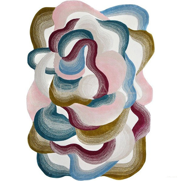 Custom Hand Tufted Rug Dsm P045 C02 in detail