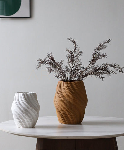 Vintage Ceramic Vase Hydroponic - scene