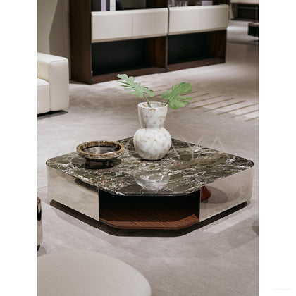 Italian Marble Coffee Table - scene