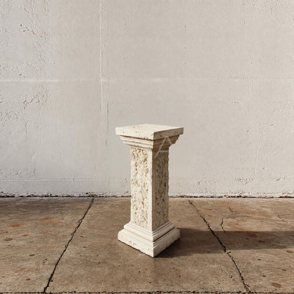 Eroded Sculpture Pedestal Table - main