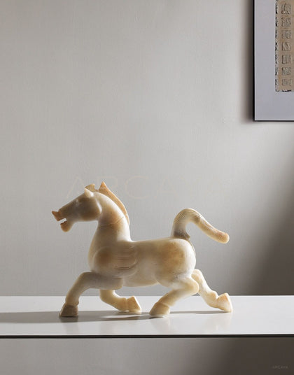 New Chinese Lucky Horse Ornament - scene