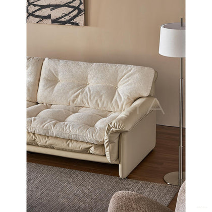 Sandwich Cream Sofa - scene