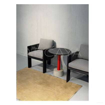 Balcony Relaxed Corner Chair - scene