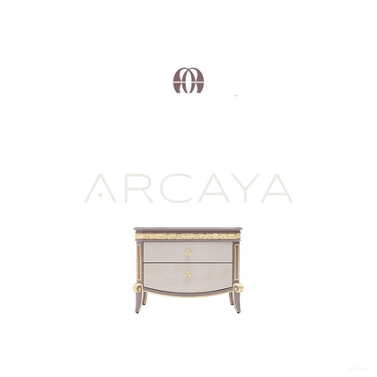 Lyla Elegant Carved Bed - scene