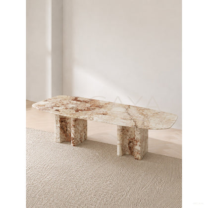 Brescia Marble Dining Table - scene