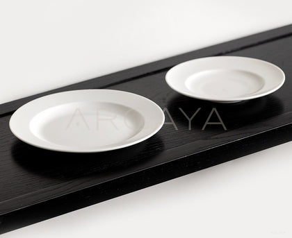 Sunxun Collab Plain Wide Rim Flat Plate - scene
