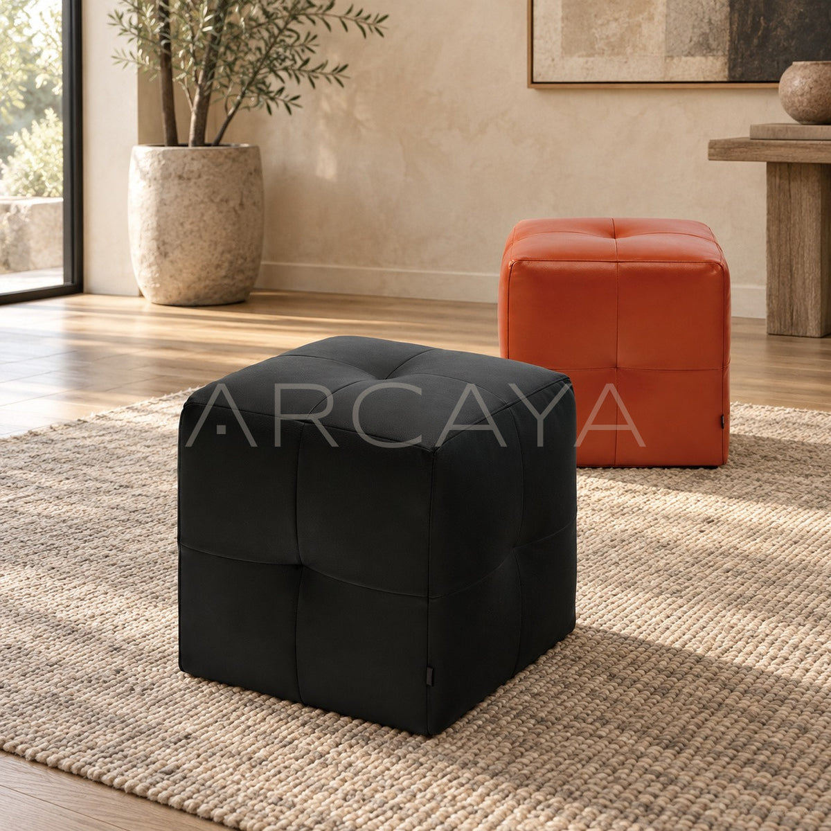 Square Stool Pc 204 in detail