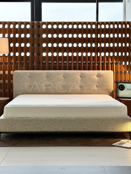 Quiet Bedroom Bed - scene