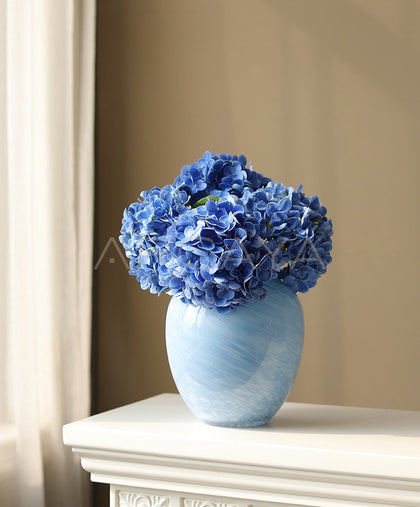 Glass Peony Vase - scene