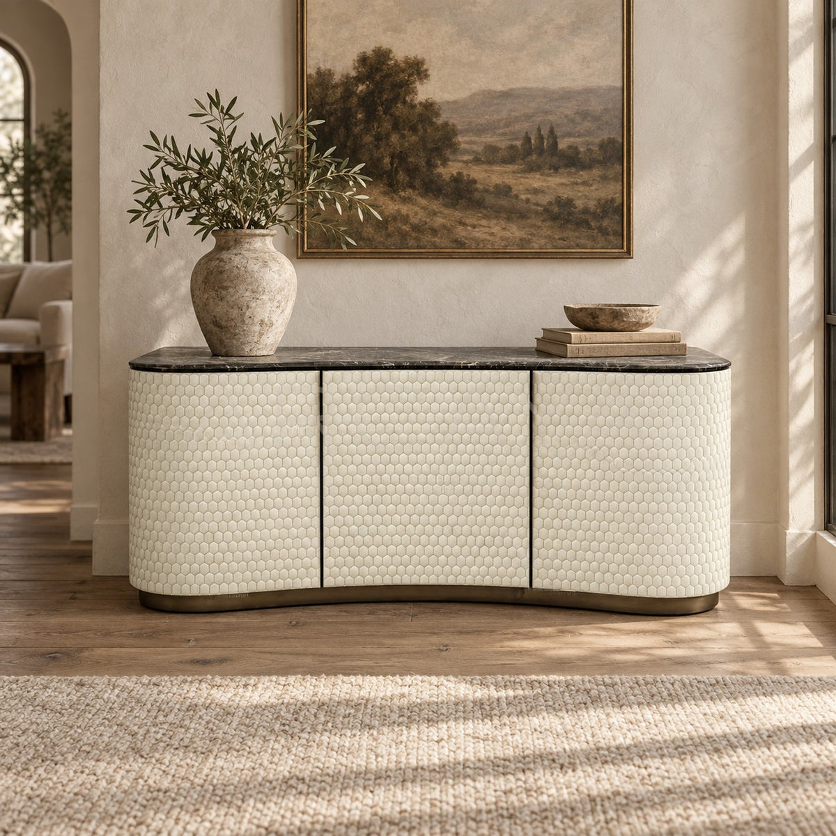 Havise Entryway Cabinet in detail