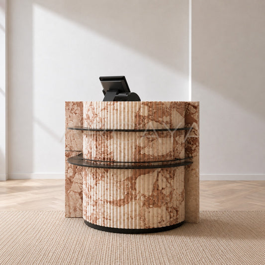 Bulgari Pink Reception Desk - main