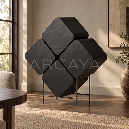 Art Cube Multifunctional Wine Cabinet - scene