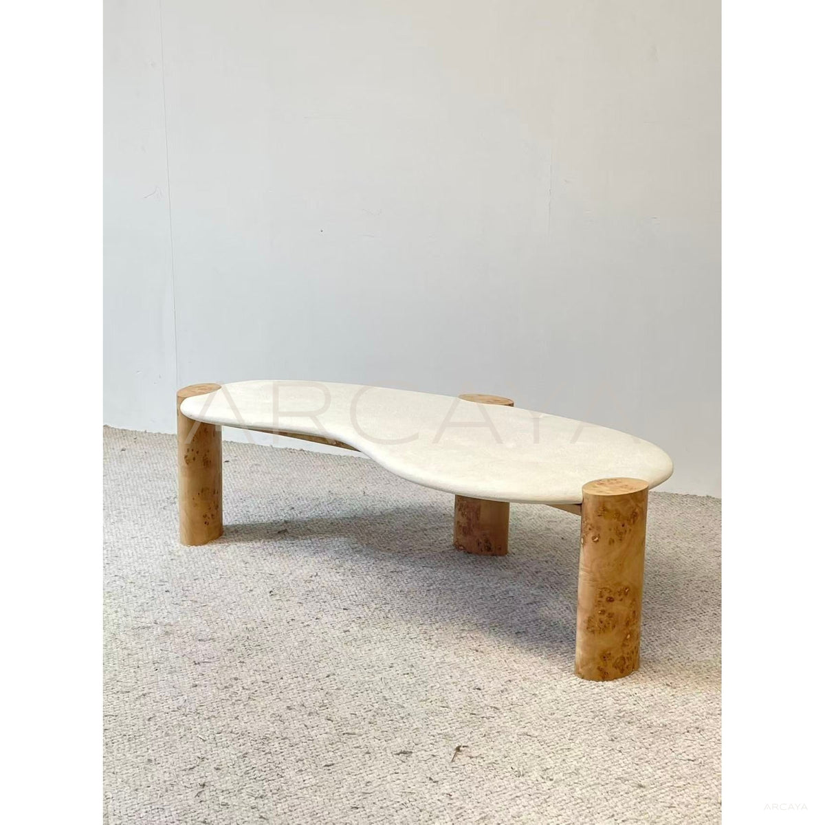 Irregular Shape Coffee Table in detail