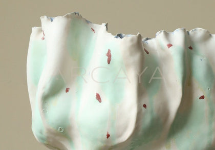 Jingdezhen Wabi Sabi Handmade Floor Vase - scene