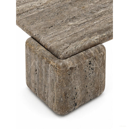 Machu Stone Inspired Coffee Table - scene