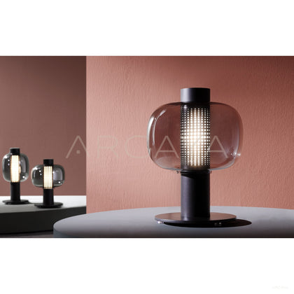 Mesh Glass Column Table Lamp 21910 - scene