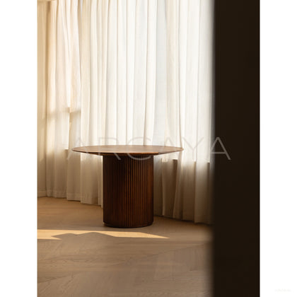 Solid Sturdy Dining Table - scene