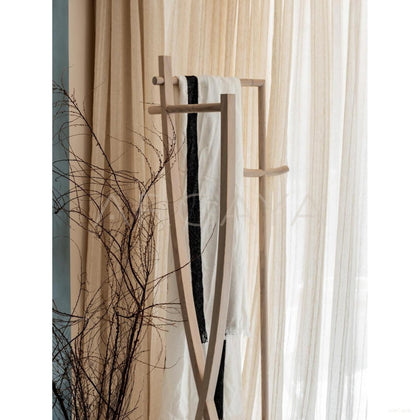 Haozi Woven Clothes Rack — Coat Racks - scene