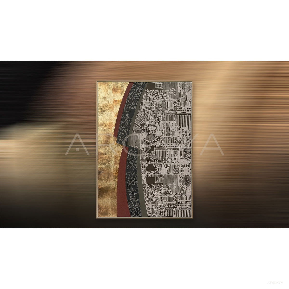 Mixed Media Wall Art 2503H0062 in detail
