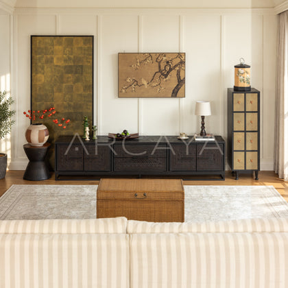 Teak Tv Stand - main