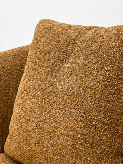 Two Tone Material Lounge Chair - detail