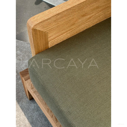 L002 Kade Wood Lounge Chair - scene