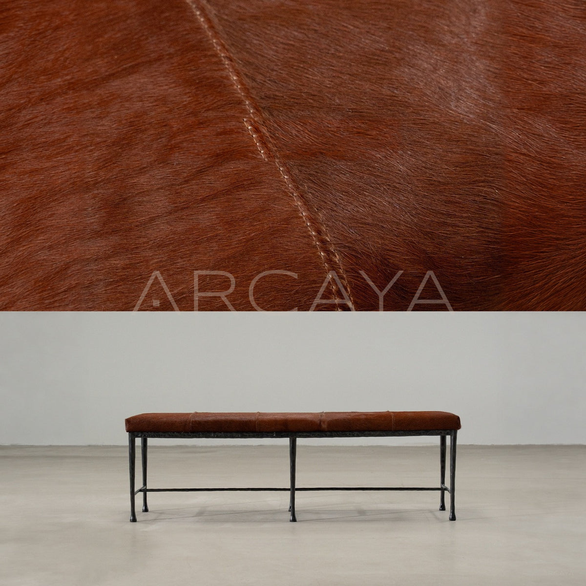 Sud Forged Copper Bench - main
