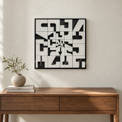 Mixed Media Wall Art 2403G0156 - main