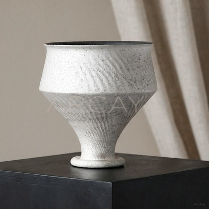 Dadan Silver Glaze Art Vase - main