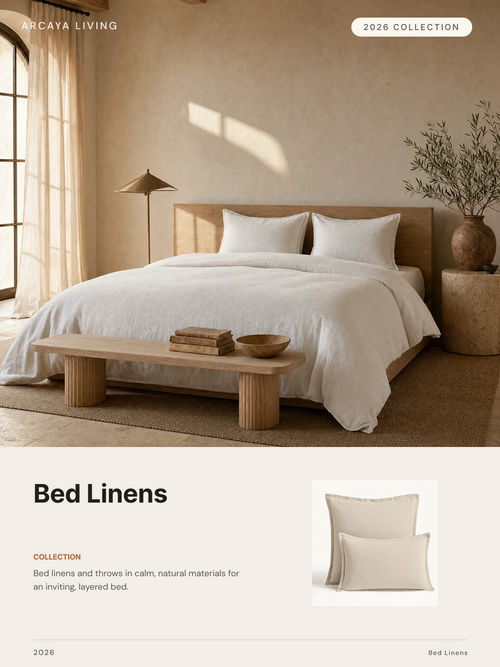 Bed Linens brochure cover