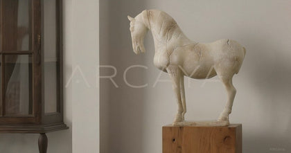 Horse Ornament Vintage - scene
