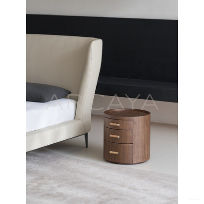Rond Round Nightstand - scene
