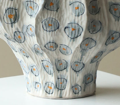 Wabi Sabi Jingdezhen Designer Dried Flower Vase - scene